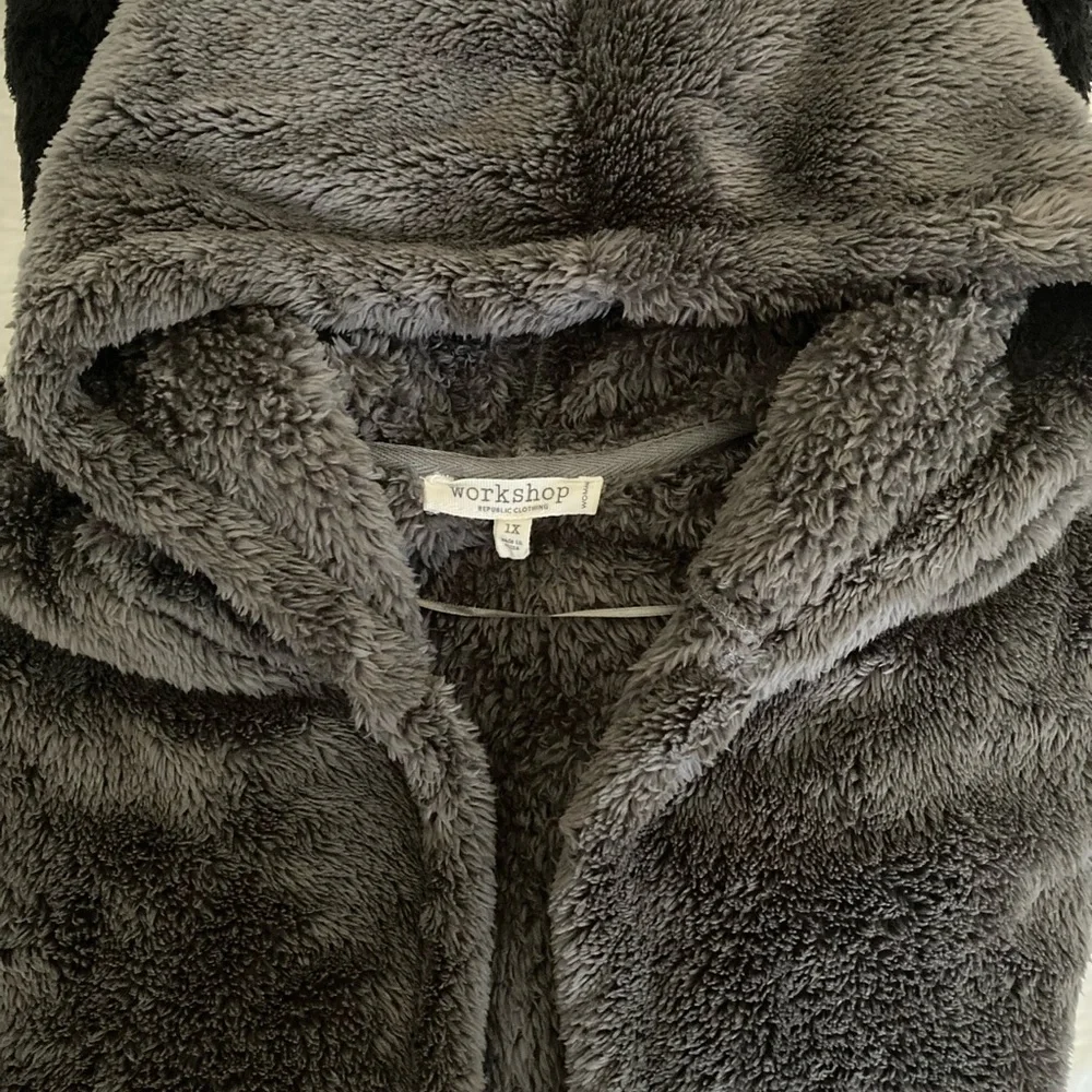Workshop Republic Plush Hooded Jackets - Picture 2 of 8